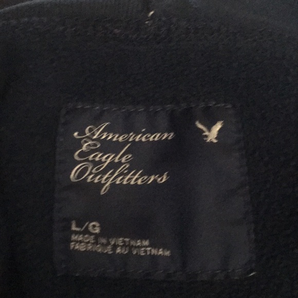 American Eagle Navy Hoodie - Picture 5 of 5